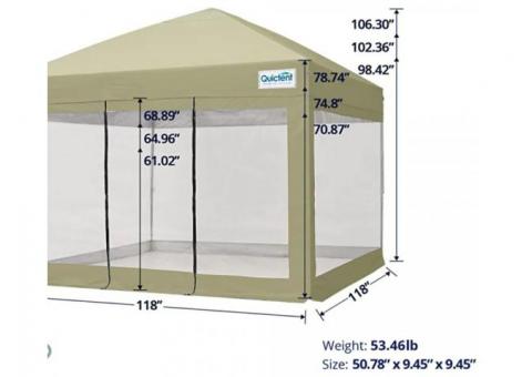 Quictent 10' x10' Canopy Tent